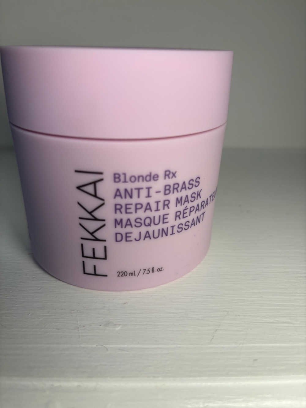 FEKKAI Blonde Rx Anti-Brass Repair Mask - Pink Jar - Picture 4 of 4